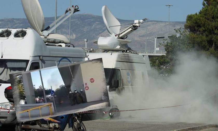 Δείτε φωτογραφίες από τα επεισόδια στο ΣΕΦ