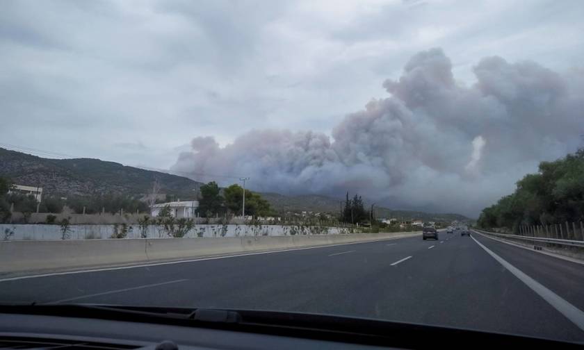 Αποκαταστάθηκε η κυκλοφορία στην Αθηνών - Κορίνθου