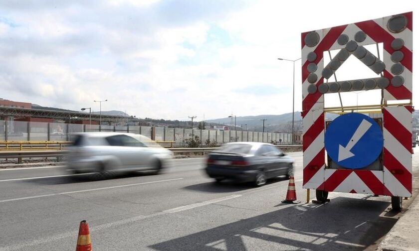 Κυκλοφοριακές ρυθμίσεις στην Αθηνών-Λαμίας 