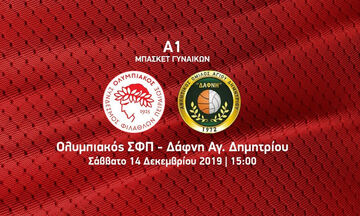 LIVE Streaming: Ολυμπιακός - Δάφνη (15:00)