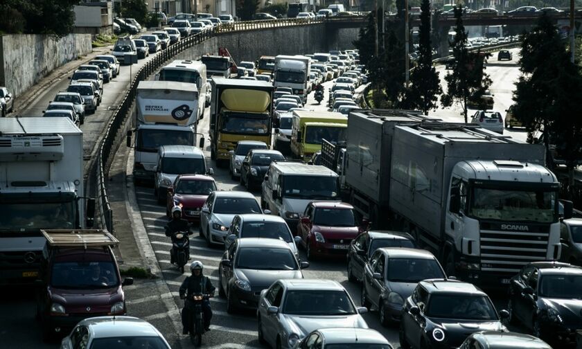 Τροχαίο στον Κηφισό - Μεγάλο μποτιλιάρισμα