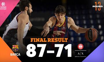 Μπαρτσελόνα - Αρμάνι Μιλάνο 87-71: Ξέσπασε στην τελευταία περίοδο (vid)