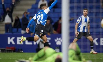 La Liga: «Ανάσα» για την Εσπανιόλ, 2-0 την Κάντιθ