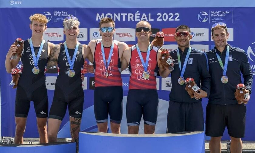 Χάλκινο μετάλλιο ο Γεράσιμος Λιγνός στο 2022 World Triathlon Para Series