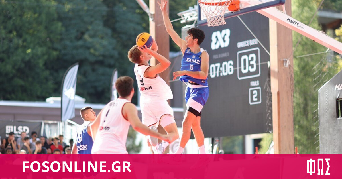 Nations League 3x3 U21 Φινάλε με μια νίκη και τρεις ήττες για την