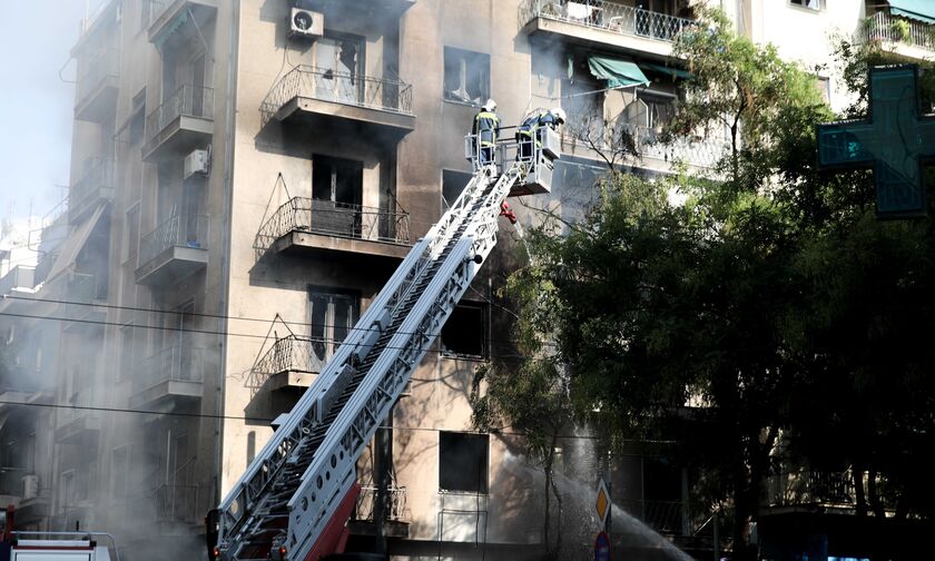 Αποκαταστάθηκε η κυκλοφορία στην Αχαρνών (vid)