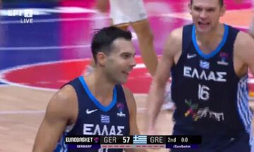 Γερμανία - Ελλάδα | Buzzer beater ΟΝΕΙΡΟ ο Σλούκι Λουκ που «ΕΡΙΞΕ» το γήπεδο!