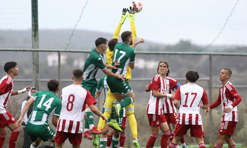 Super League Κ19: Ο Παναθηναϊκός νίκησε τον Ολυμπιακό (1-0) με γκολ στις καθυστερήσεις