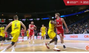 Euroleague: Στην πρώτη θέση των καλύτερων φάσεων του Φεβρουαρίου ο Παπανικολάου (vid)