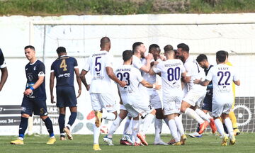 Super League 2: Κηφισιά - Απόλλων Σμύρνης 2-3: Πρώτη ήττα για τους πρωτοπόρους (highlights)