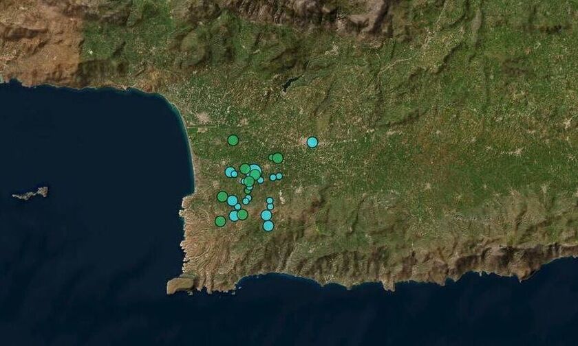 Σεισμός 4,4 Ρίχτερ στο Ηράκλειο Κρήτης