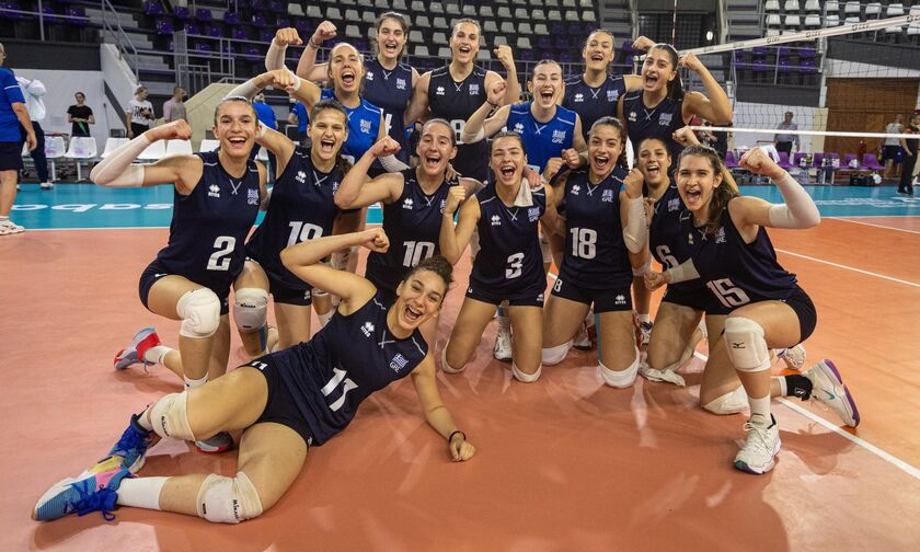 Ευρωβόλεϊ: Αήττητες κορασίδες, 3-0 και την Γαλλία