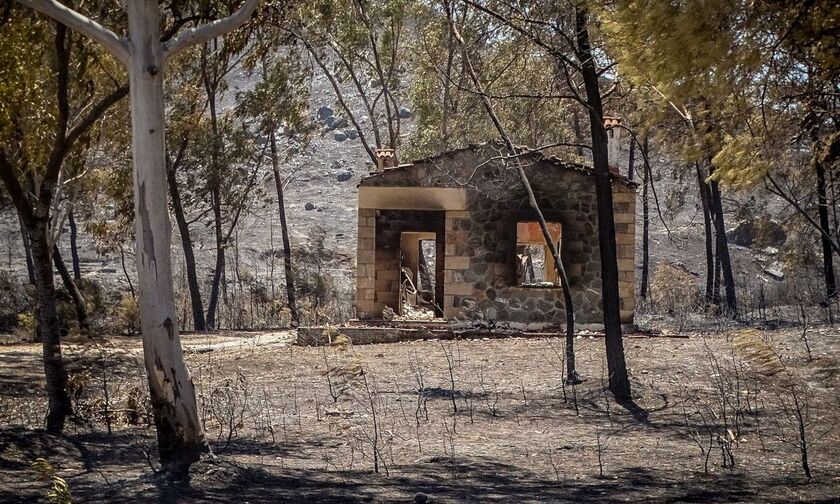 Φωτιά στη Ρόδο: «Κόλαση» αναζωπυρώσεων σε Ασκληπιείο και Γενάδι - Ανυπολόγιστες οι ζημιές