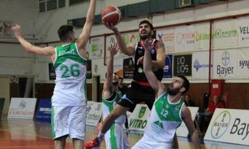 National League 1: Ο Φίλιππος Βέροιας 81-71 τον Ερμή Λαγκαδά 