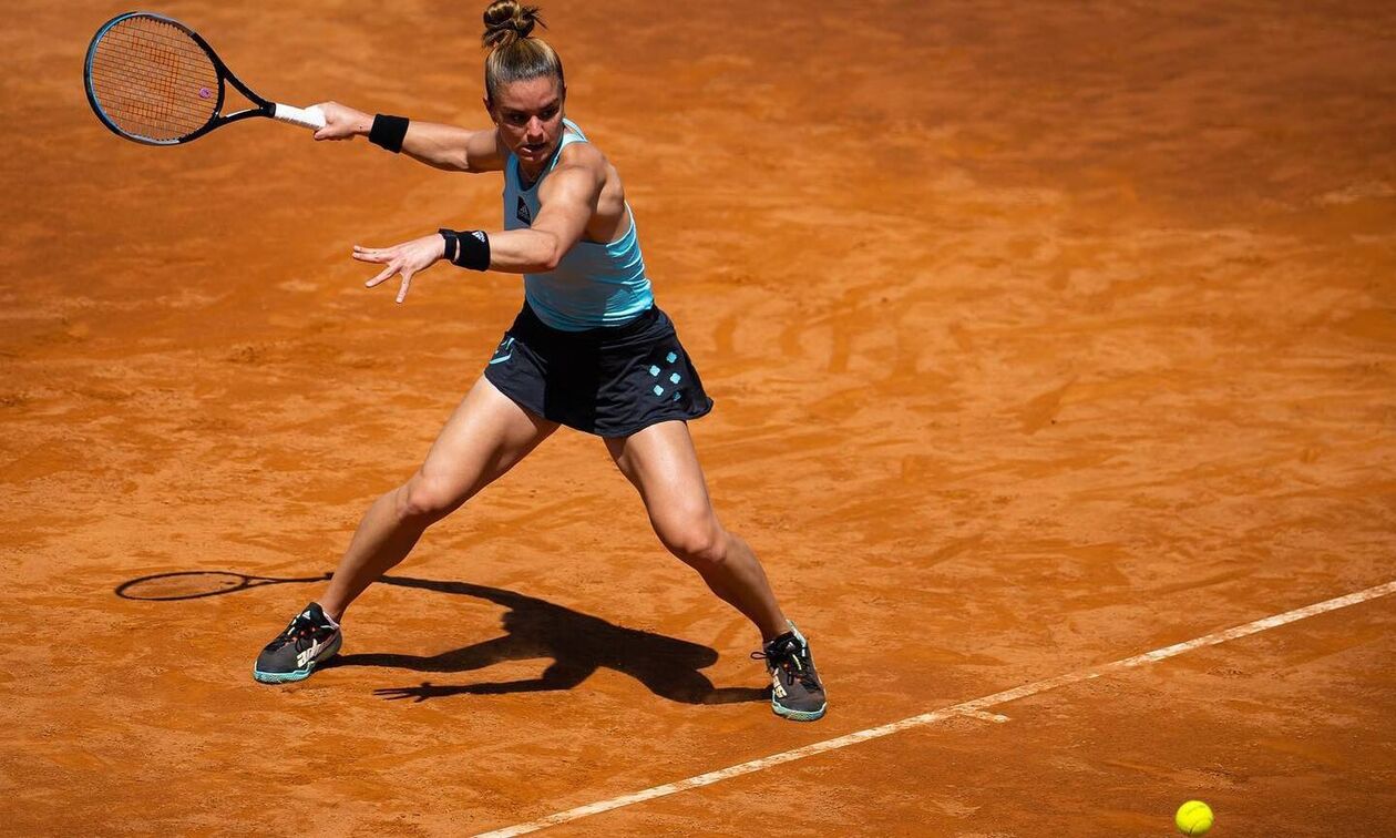 Rome Open: Εμφατικά στους «16» η Σάκκαρη με 2-0 επί της Καλίνινα (highlights)