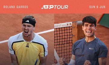 Roland Garros: «Μονομαχούν» για τον τίτλο ο Αλκαράθ με τον Ζβέρεφ