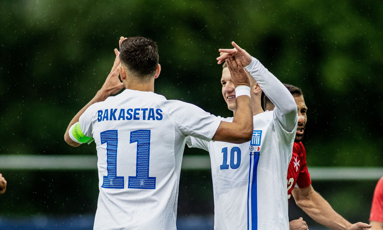 Ελλάδα -Μάλτα 2-0: Νίκη στο ρελαντί και ραντεβού τον Σεπτέμβρη