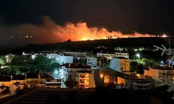 Κοζάνη: Πυρκαγιά σε δύσβατη περιοχή στις παρυφές της πόλης