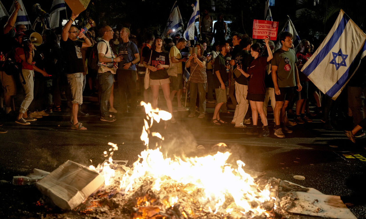 Ισραήλ: Εννέα συλλήψεις στις μαζικές διαδηλώσεις εναντίον της κυβέρνησης