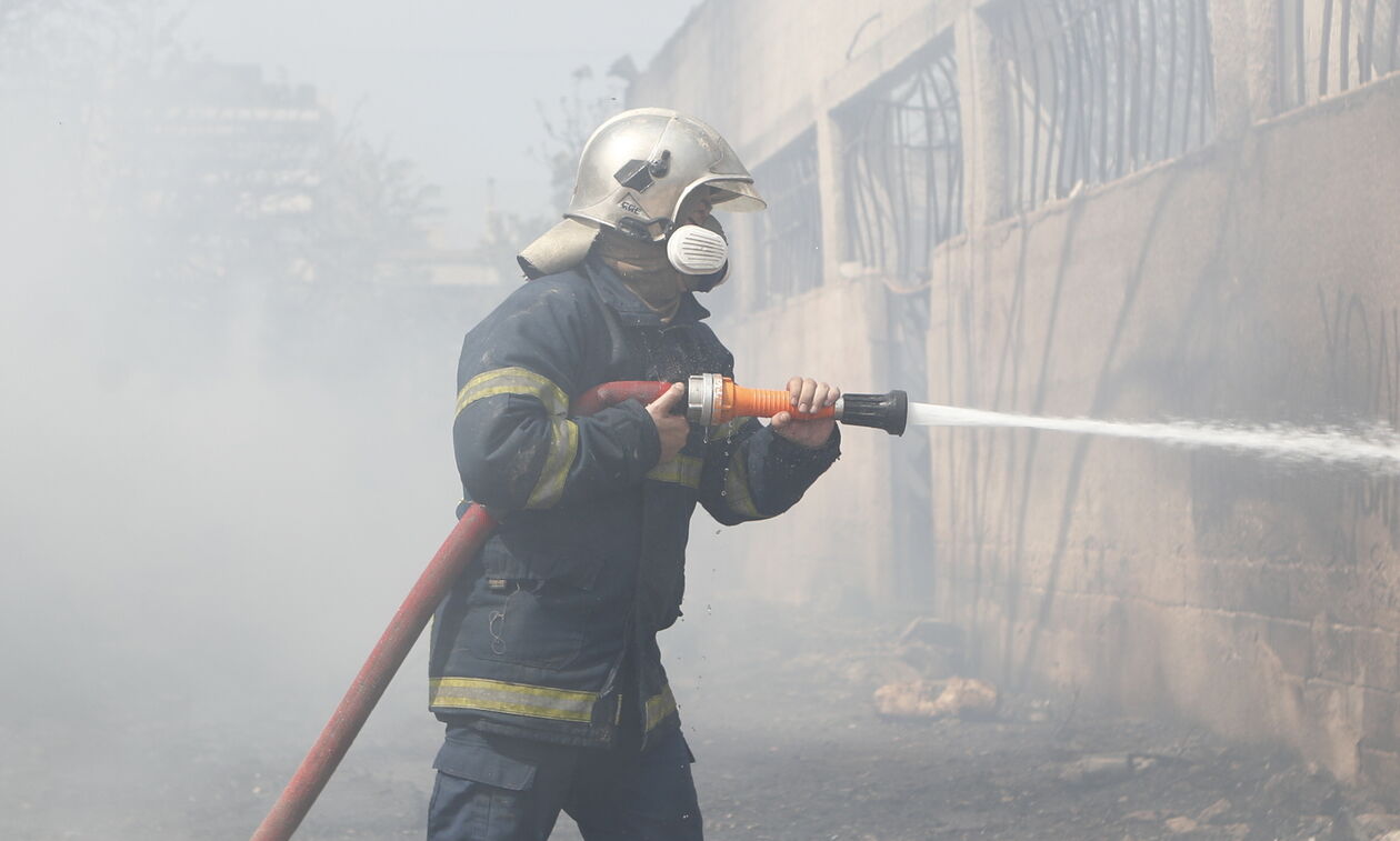Ύδρα: Φωτιά σε χώρο εναπόθεσης απορριμμάτων