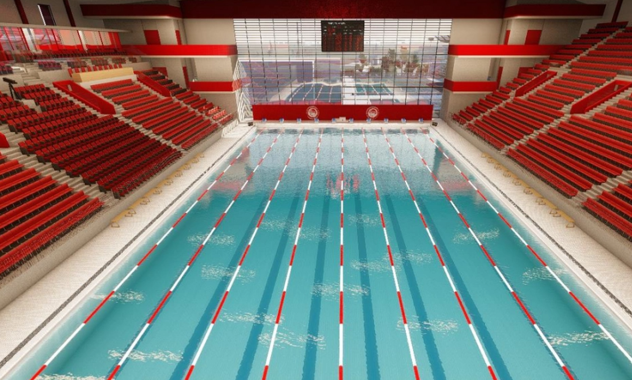 Ολυμπιακός: Κατατέθηκαν οι μελέτες για το νέο κολυμβητήριο στο ΣΕΦ