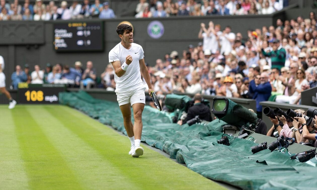 Wimbledon: Συνεχίζει ακάθεκτος ο Αλκαράθ