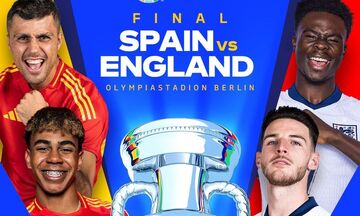 LIVE: Ισπανία - Αγγλία (22.00)