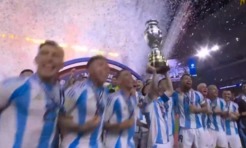 Copa America: Η απονομή του τίτλου στην Αργεντινή (vid)
