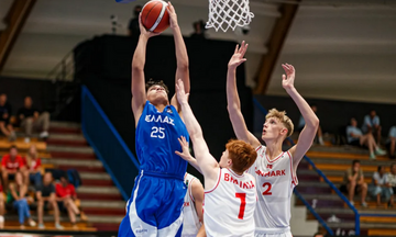 Eurobasket U18: Νίκη της Ελλάδας επί της Δανίας