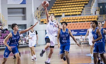 Eurobasket U16: Η Ελλάδα νίκησε την Ιταλία και έκανε το 3/3