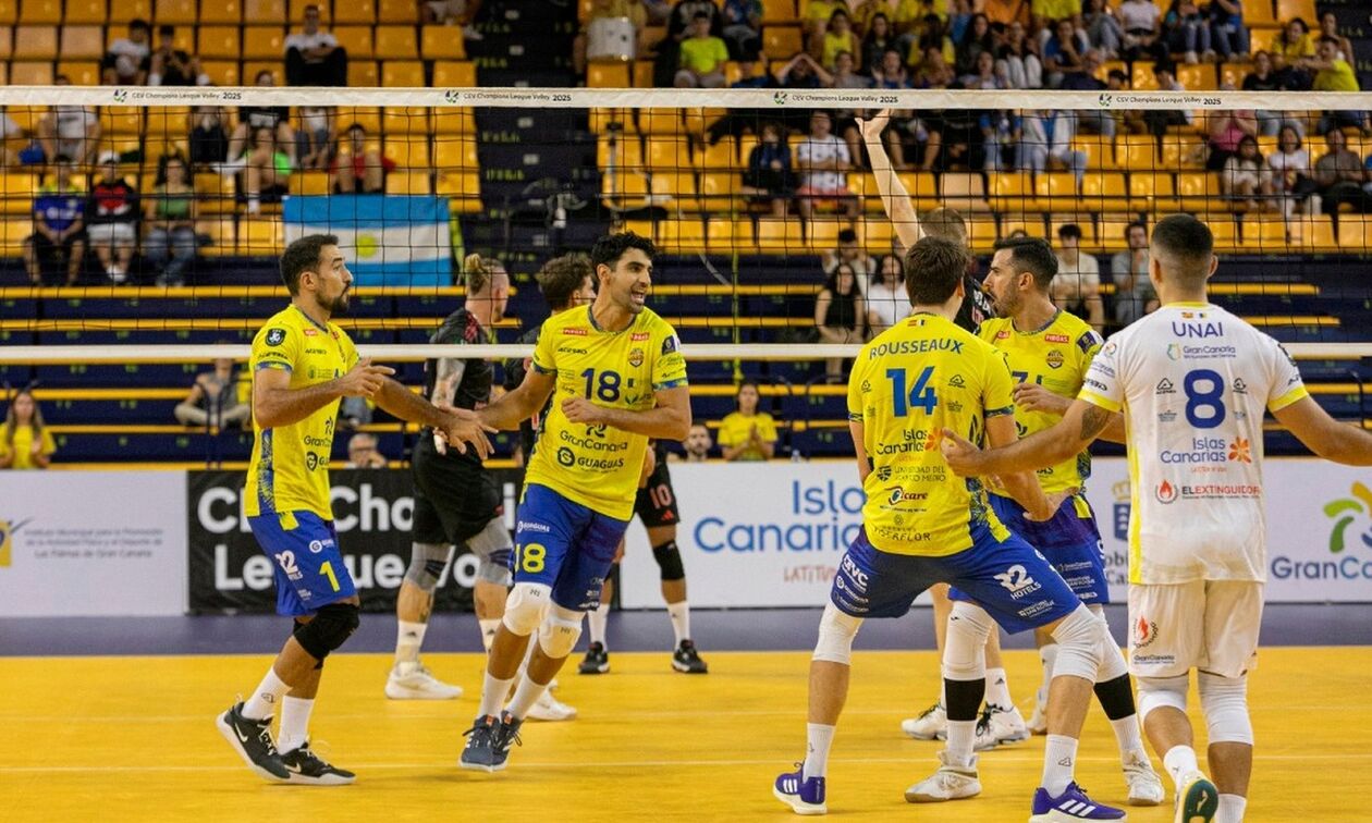 CEV Champions League: Η Λας Πάλμας στο δρόμο του Ολυμπιακού