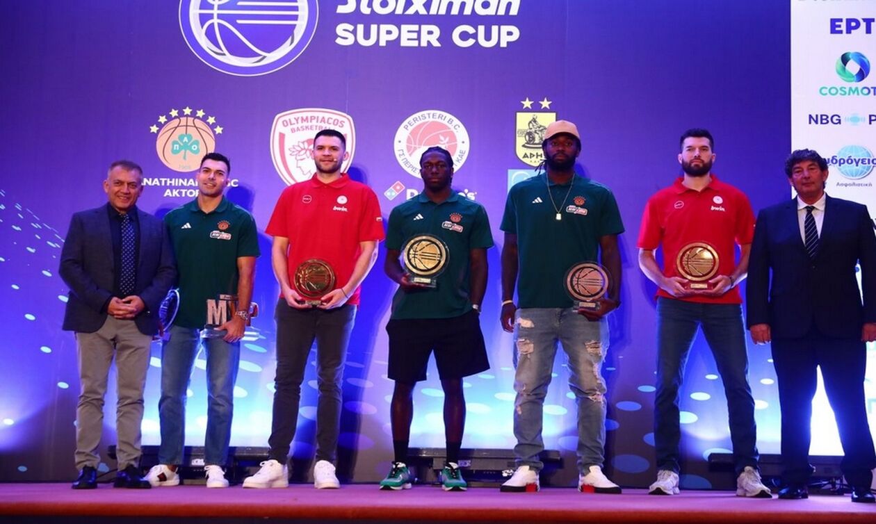 ΕΣΑΚΕ – Βραβεύτηκαν οι κορυφαίοι της Basket League για την σεζόν 2023-24