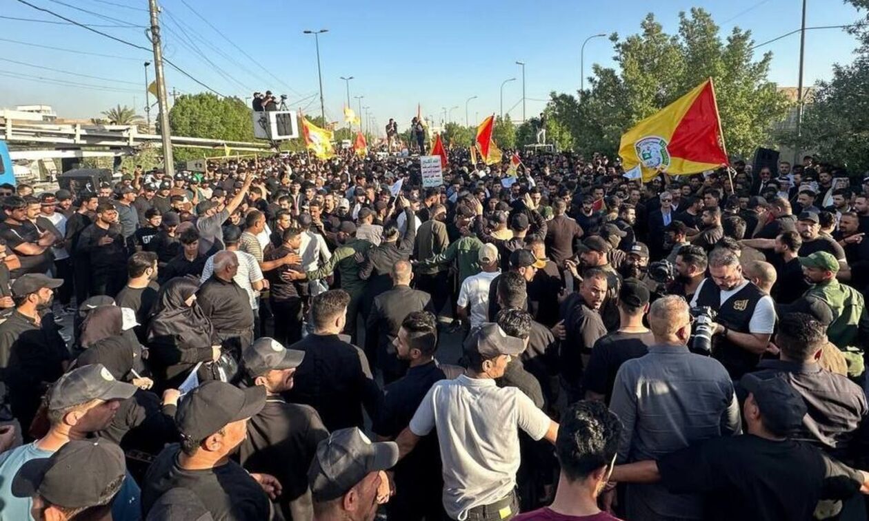 Ιράκ: Επεισοδιακή διαδήλωση κοντά στην αμερικανική πρεσβεία στη Βαγδάτη