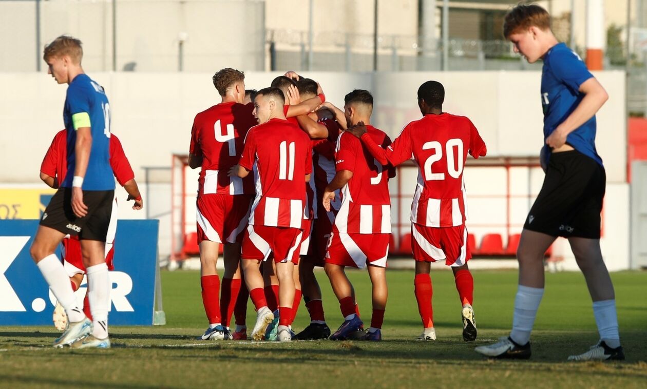 Ολυμπιακός - Ταλίνα Κάλεφ 2-0 υποδειγματική συνεργασία Παπακανέλλου - Τουφάκη! (vid)