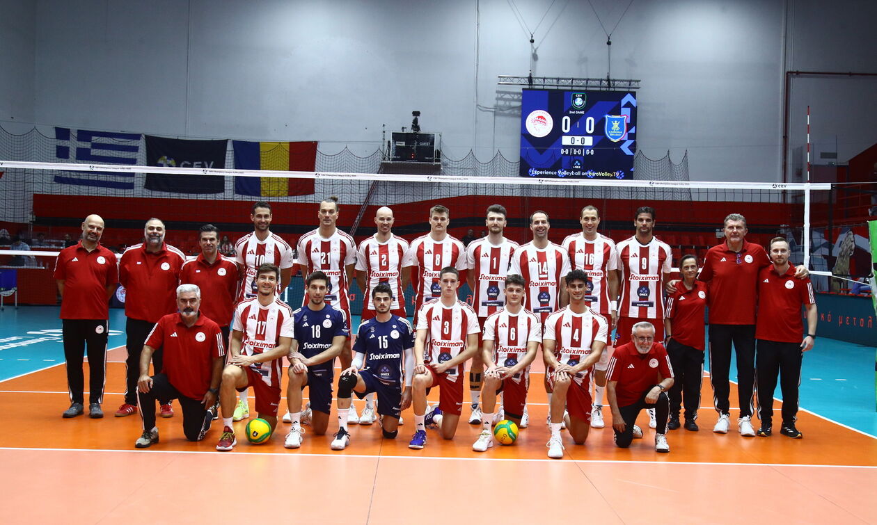 CEV Champions League: Το πρόγραμμα του Ολυμπιακού ONEX