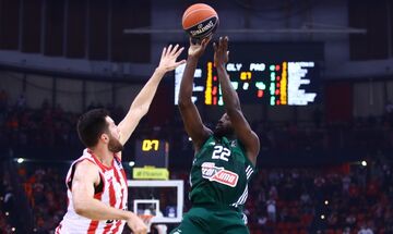 Ολυμπιακός - Παναθηναϊκός | Φοβερό buzzer beater δίποντο του Γκραντ (vid)