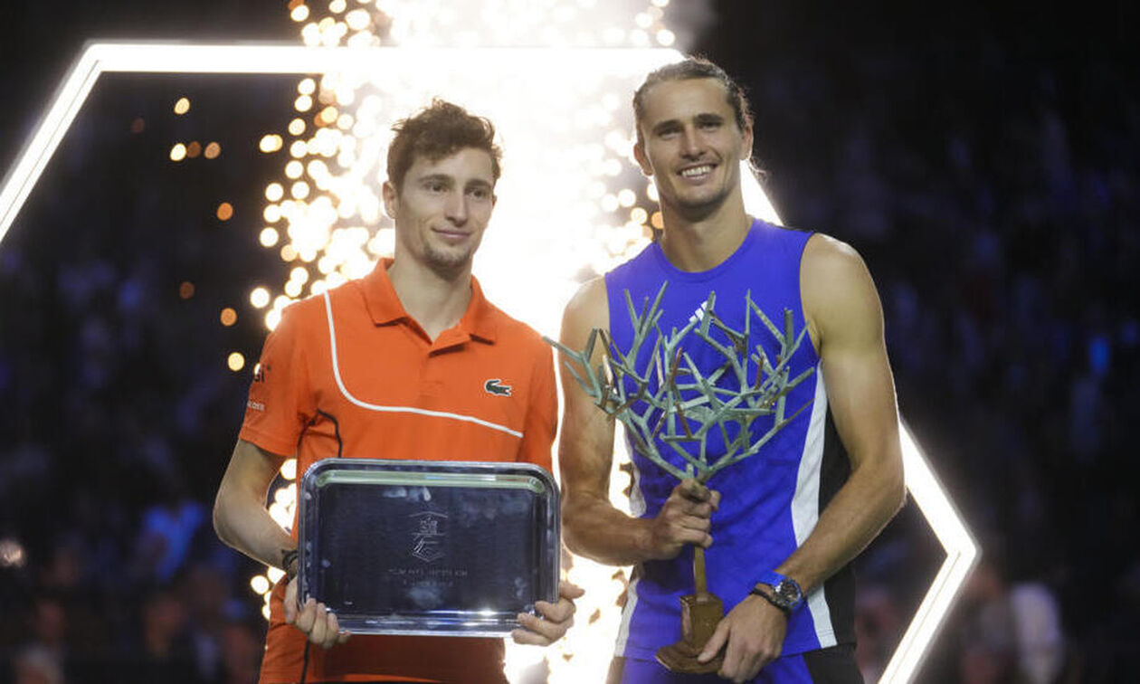 Paris Masters: Ο Ζβέρεφ έκανε... πλάκα στον Ουμπέρ και έγραψε Ιστορία (highlights)