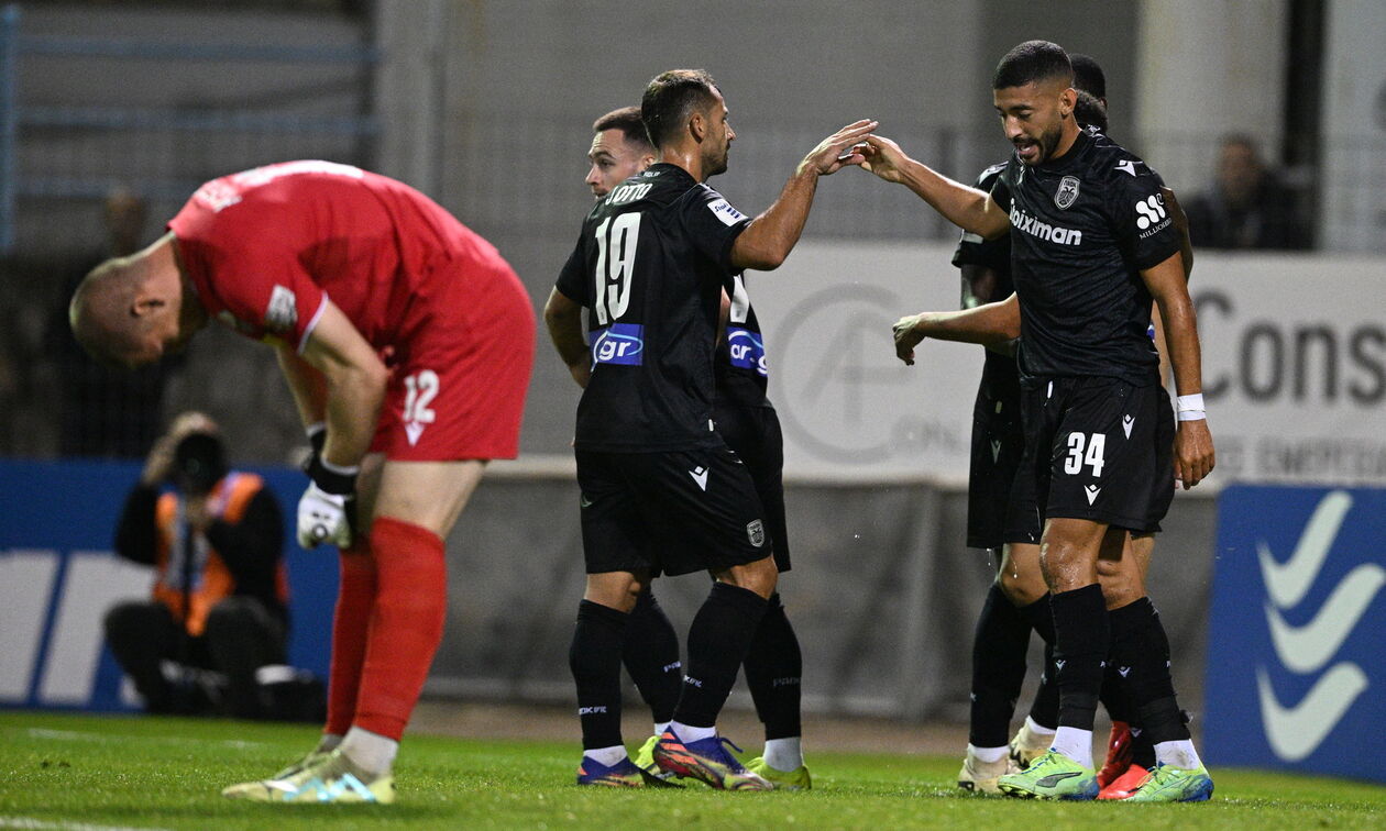 Λαμία - ΠΑΟΚ 1-2: Το έσωσε στο β' με Ζίβκοβιτς και Τισουντάλι