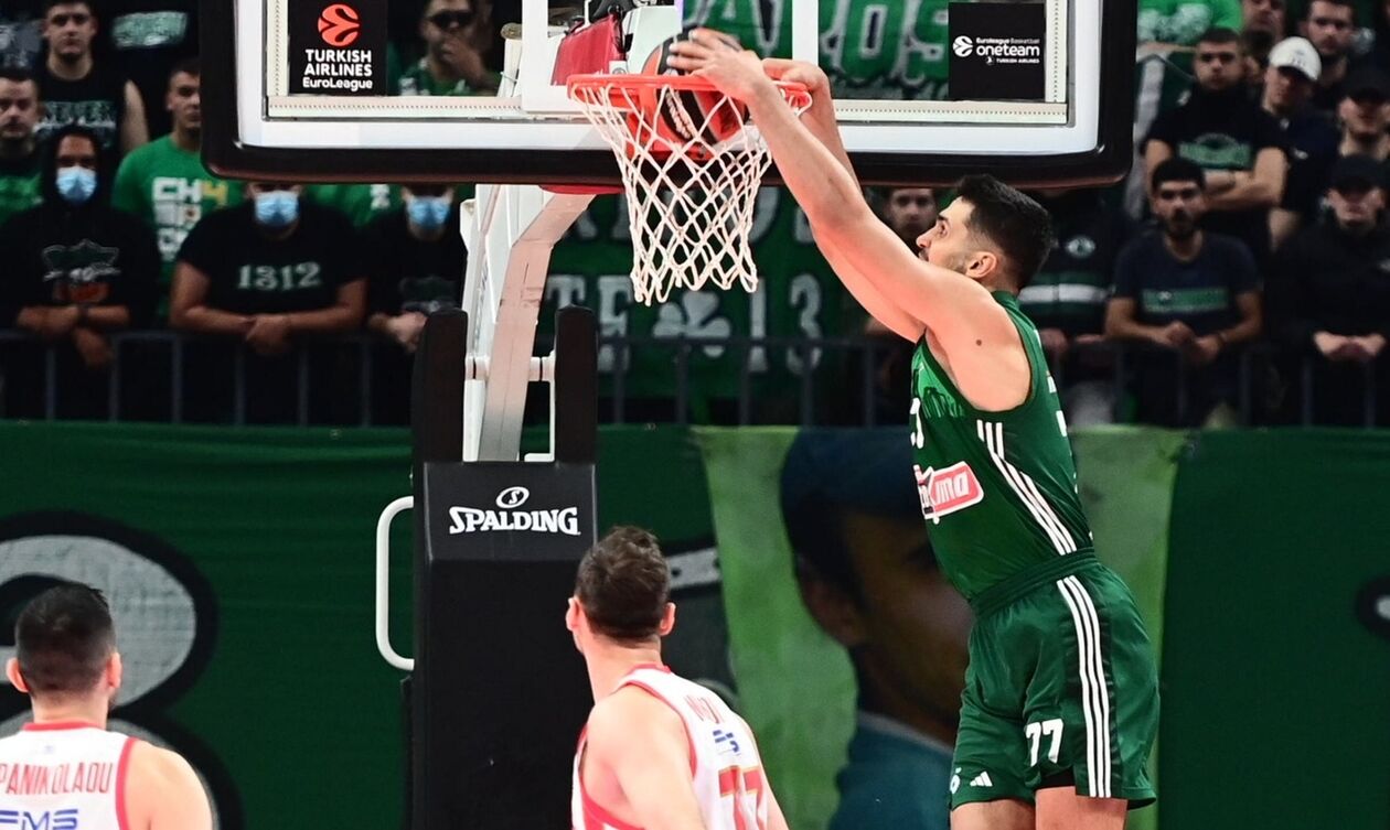 Euroleague: Δύο φάσεις του Παναθηναϊκού στο Top-10 της εβδομάδας (vid)