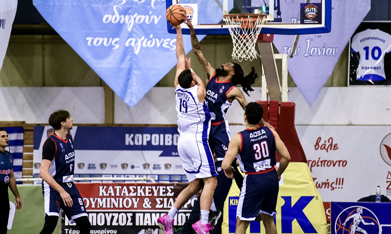 Elite League: Ο Κόροιβος 69-66 τη Δόξα Λευκάδας (βαθμολογία)