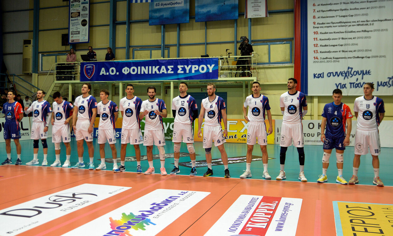 Volley League Ανδρών: Ανέβηκε τέταρτη η Κηφισιά - Νίκησε στο τάι μπρέικ ο Φοίνικας