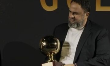 Ο Βαγγέλης Μαρινάκης παρέλαβε το Golden Boy Career Award