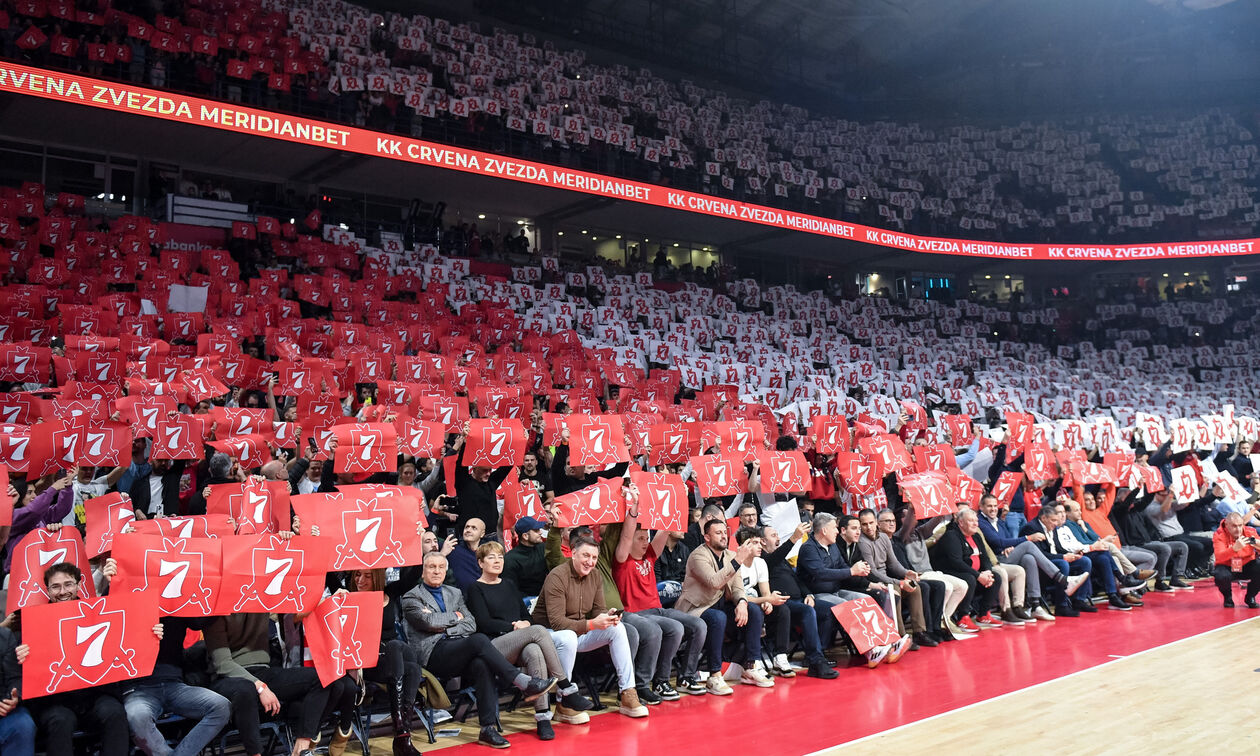 Euroleague: Επέβαλλε πρόστιμο στον Ερυθρό Αστέρα για το ματς με τον Ολυμπιακό