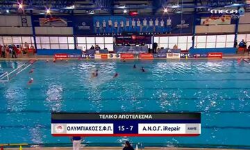 Ολυμπιακός - ΑΝΟ Γλυφάδας 15-7 | HIGHLIGHTS