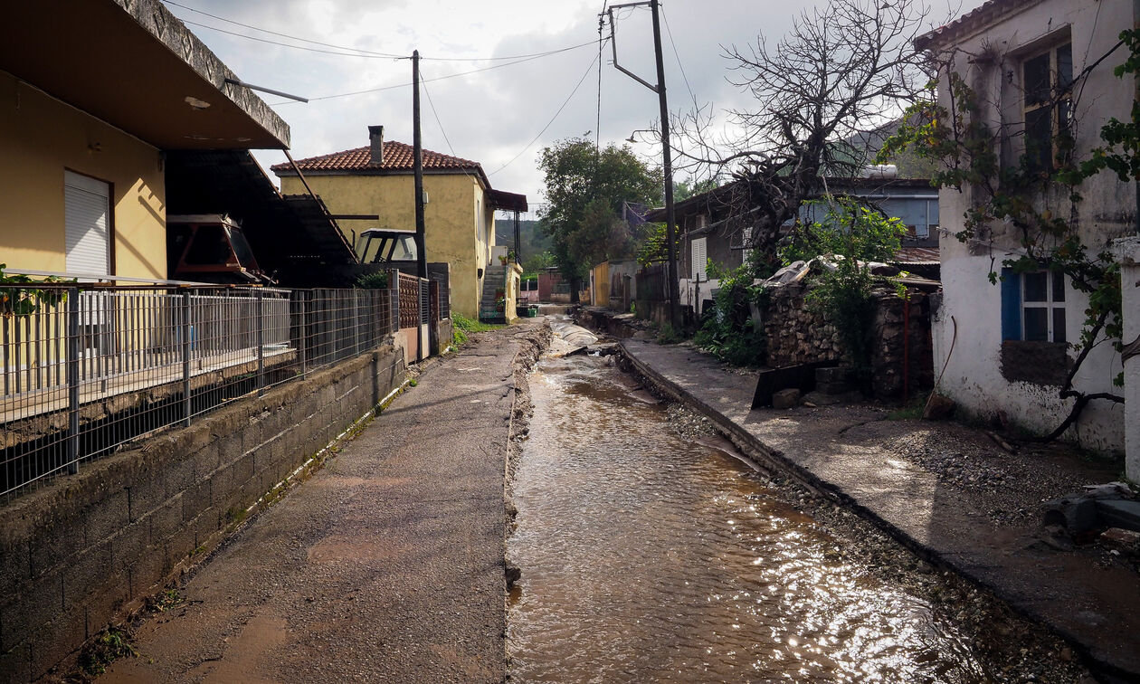 Εύβοια: Σε δύο ώρες έπεσε βροχή επτά μηνών