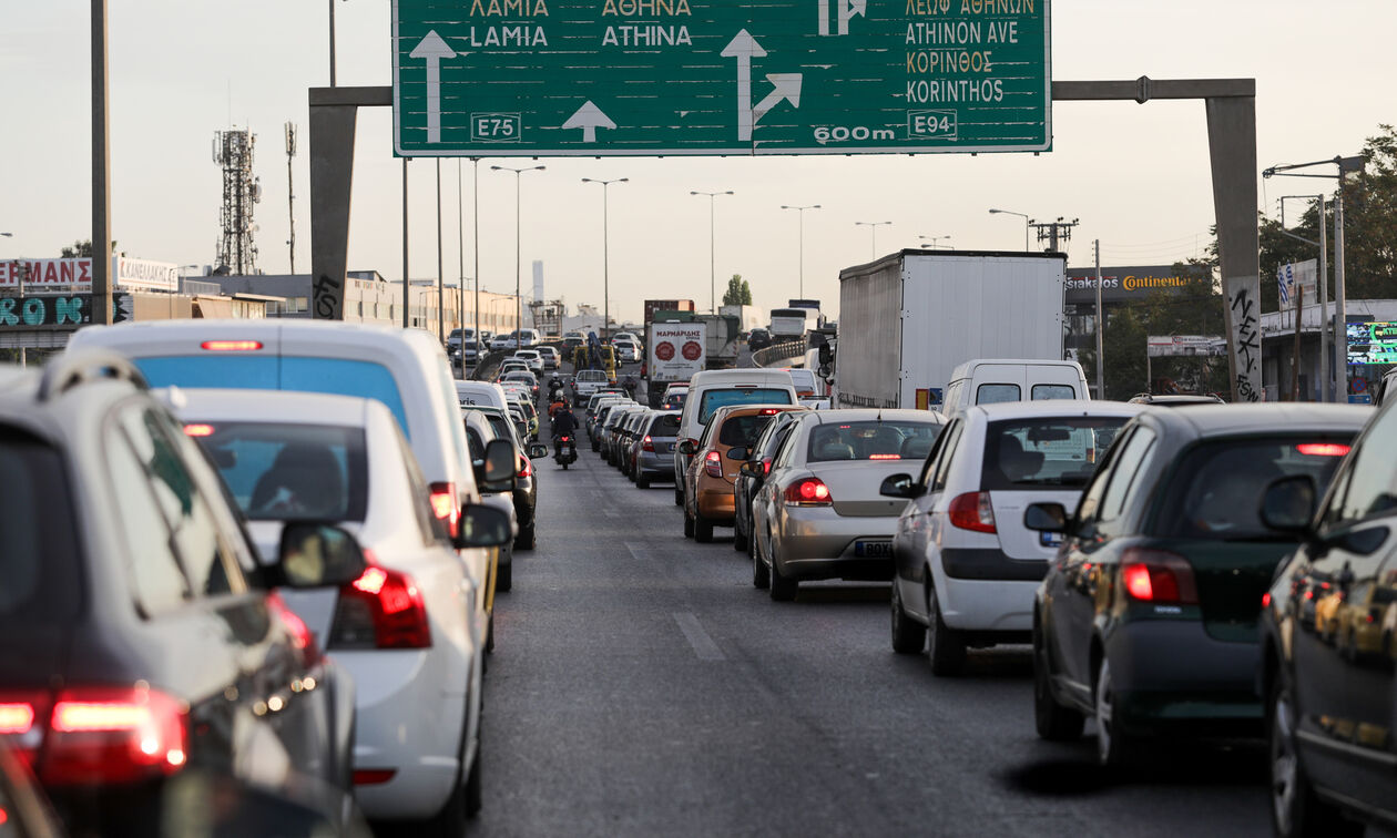 Κλειστή η αριστερή λωρίδα στην άνοδο του Κηφισού