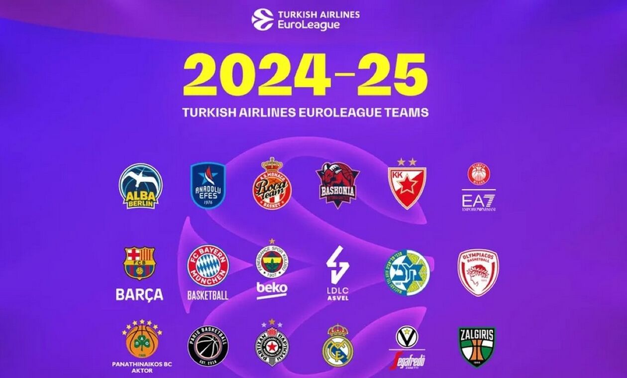 Η βαθμολογία της EuroLeague: Στην κορυφή Ολυμπιακός και Παναθηναϊκός