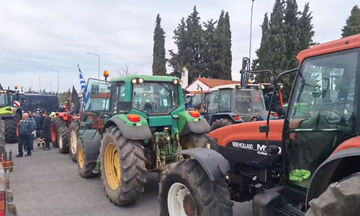 Μαγνησία: Συμβολικός αποκλεισμός της παλιάς εθνικής από τους αγρότες, στο ύψος του Ριζομύλου