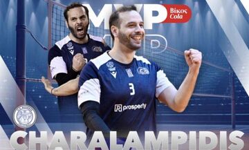 Volley League: MVP της αγωνιστικής ο Χαραλαμπίδης