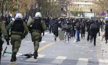 Συλλαλητήρια για τα Τέμπη: Επεισόδια και στη Θεσσαλονίκη 